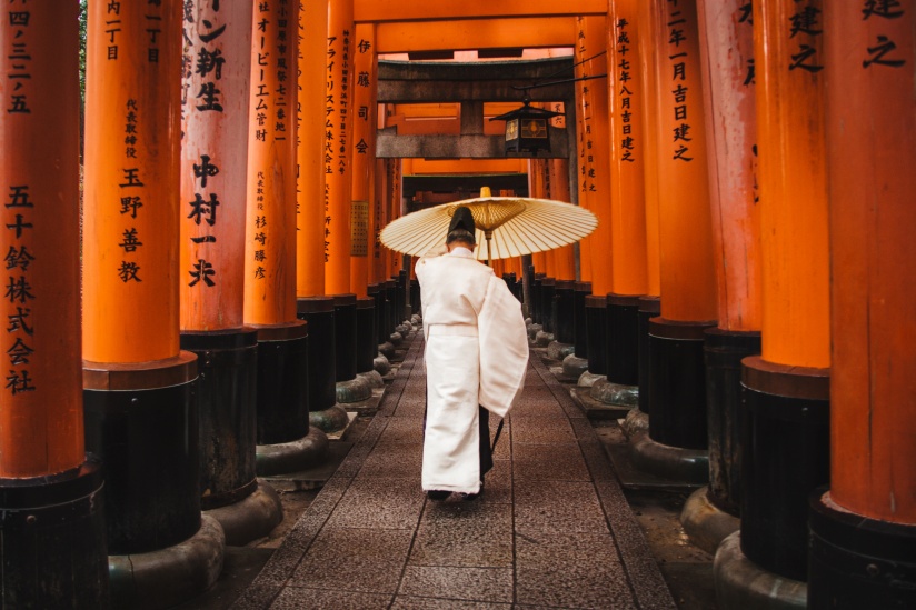 Samurai di Fushimi Inari 