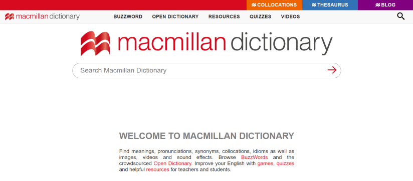 macmillan dictionary