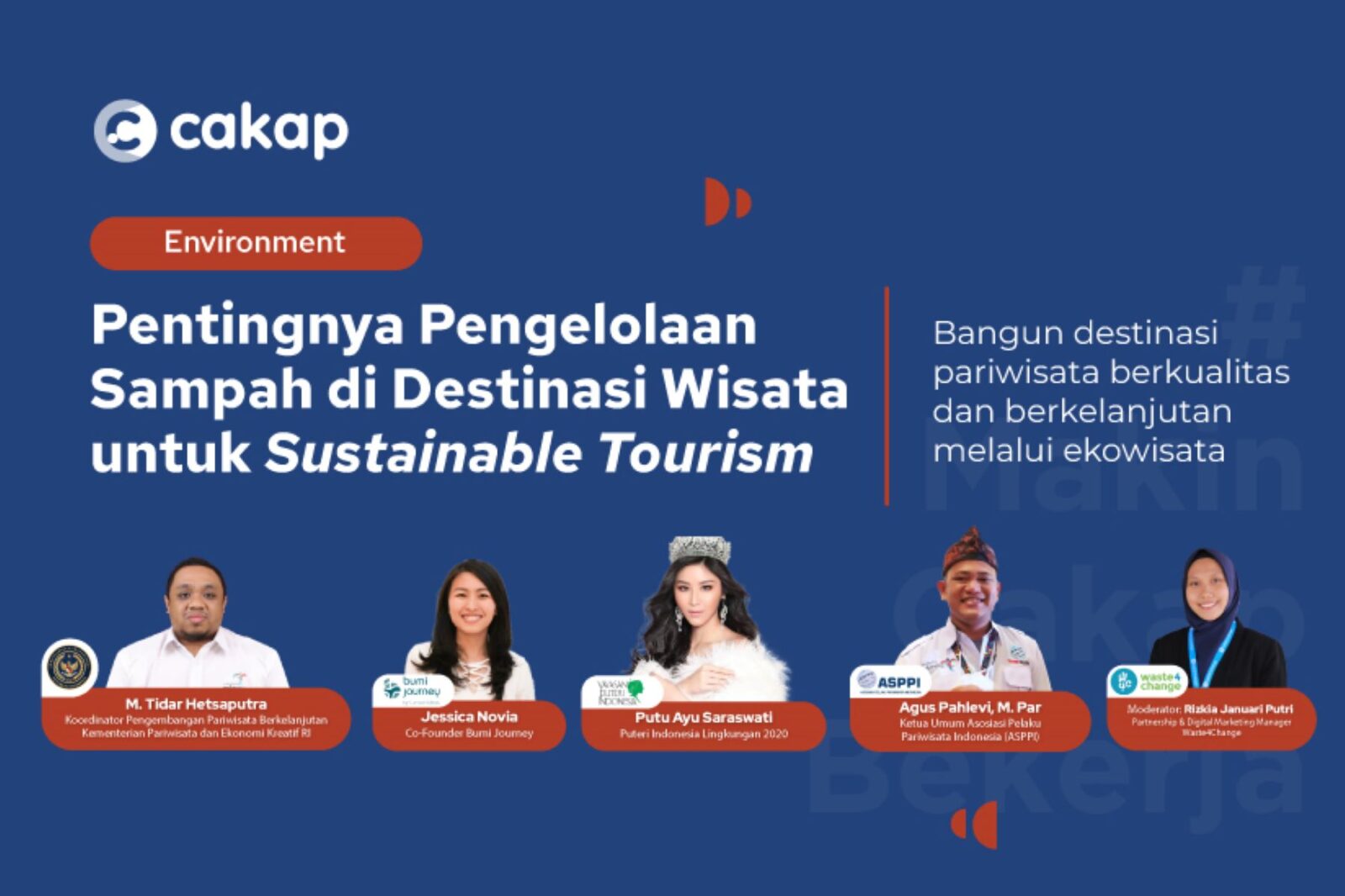 cakap-upskil-waste4change-sustainable-tourism